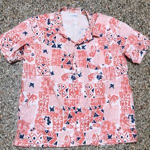Columbia shirt with Hawaii style XL